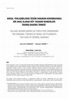 Research paper thumbnail of KIRSAL YERLEŞMELERDE ÖZGÜN DOKUNUN KORUNMASINDA BİR ARAÇ OLARAK KÖY TASARIM REHBERLERİ: ÖDEMİŞ BADEMLİ ÖRNEĞİ (VILLAGE DESIGN GUIDES AS TOOLS FOR CONSERVING THE ORIGINAL TISSUES OF RURAL SETTLEMENTS: THE CASE OF ÖDEMİŞ, BADEMLİ)