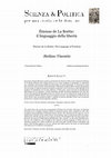 Research paper thumbnail of "Scienza e Politica", vol. 30, n. 58 (2018). Le libertà dei Moderni. Sull'equivocità di un concetto (a cura di Stefano Visentin). Étienne de La Boétie: il linguaggio della libertà