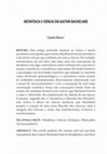 Research paper thumbnail of Metafísica e Ciência em Gaston Bachelard