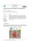 Research paper thumbnail of Damage Assessment of Rock-Cut Ortahisar Castle in Cappadocia Region