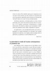 Research paper thumbnail of La paternidad en medio del mundo contemporáneo