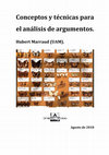 Research paper thumbnail of Conceptos y técnicas para el análisis de argumentos