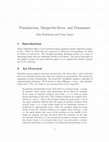 Research paper thumbnail of Permissivism, Margin-for-Error, and Dominance