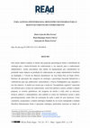 Research paper thumbnail of PARA ALÉM DA EPISTEMOLOGIA: REFLEXÕES NECESSÁRIAS PARA O DESENVOLVIMENTO DO CONHECIMENTO