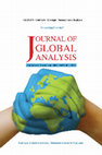 Research paper thumbnail of Journal of Global Analysis Volume 8 No 1