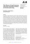 Research paper thumbnail of The Theory of Legal Cynicism and Sunni Insurgency in Post-invasion Iraq