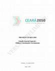 Research paper thumbnail of 18. ESTUDO SETORIAL ESPECIAL – SISTEMA POLITICO- INSTITUCIONAL Ceara 2050.pdf