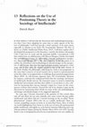 Research paper thumbnail of Baert, P. (2018) Reflections on the Use of Positioning Theory in the Sociology of Intellectuals. In: Questions of Practice in Philosophy and Social Theory, eds.  A. Buch and T. Schatzki.  London: Routledge, pp. 225-235.