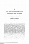 Research paper thumbnail of Toward a Hemispheric Analy sis of Black Lesbian Feminist Activism and Hip Hop Feminism Artist Perspectives from Cuba and Brazil