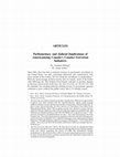 Research paper thumbnail of Parliamentary and Judicial Implications of Americanizing Canada's Counter-Terrorism Initiatives