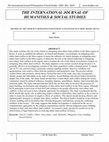 Research paper thumbnail of THE INTERNATIONAL  JOURNAL OF HUMANITIES & SOCIAL STUDIES:
 Paper Title: "The  Role of  the  Church  in Mitigating  intra-ethnic  Land  Conflict in Meru Region, Kenya"