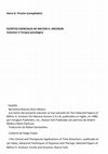 Research paper thumbnail of Escritos Esenciales de Milton H Erickson: Volume 2 Terapia psicologica. Compilador H.G.Procter