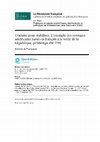 Research paper thumbnail of 8. Traduire pour stabiliser. L'exemple des ouvrages américains parus en francais à la veille de la République, printemps-été 1792, in La Révolution francaise