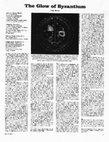 Research paper thumbnail of Peter Brown, “The Glow of Byzantium,” The New York Review of Books, vol. 63, no. 7 (14 July 2016): 37-39