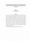 Research paper thumbnail of Konsep Ulumul Quran Muhammad Mafudz al-Tarmas dalam Manuskrip Fath al-Khabir bi Sharh} Mifta>h} al’Tafsi>r  Sebagai Alternatif Baru Pembelajaran Ulumul Qur’an di PTKI