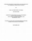 Research paper thumbnail of COMPARING THE EFFECT OF RICE HUSK ASH AND QUARRY DUST ON COMPRESSIVE STRENGTH OF CONCRETE