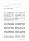 Research paper thumbnail of RELAÇÕES DE GÊNERO E ETNICIDADE NO TRABALHO DO MERCADO