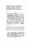 Research paper thumbnail of Disability equality rights in South Africa : concepts, interpretation and the transformation imperative