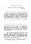 Research paper thumbnail of Stosunki polsko-rosyjskie