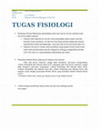 Research paper thumbnail of TUGAS FISIOLOGI