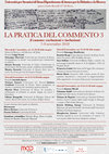 Research paper thumbnail of La pratica del commento 3. Il canone: esclusioni e inclusioni