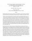 Research paper thumbnail of Nicolas 2018 Three Bronze Music Cultures in Asia