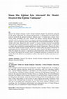 Research paper thumbnail of İslam Din Eğitimi İçin Alternatif Bir Model: Eleştirel Din Eğitimi Yaklaşımı