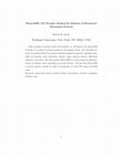 Research paper thumbnail of Dixon-EDF: The Premier Method for Solution of Parametric Polynomial Systems