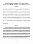 Research paper thumbnail of Theological Reflection Without Theo: Buddhist Chaplains making Transcendent Connections in Inter-Religious Spiritual Care