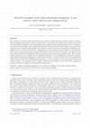 Research paper thumbnail of Micro-level dynamics of the online information propagation: A user behavior model based on noisy spiking neurons