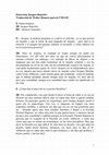 Research paper thumbnail of Rancière, J. Entrevista UNSAM trad. Walter Romero.pdf