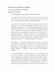 Research paper thumbnail of Kristeva, J .El adolescente, un síndrome de idealidad Traducc. Walter Romero