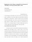 Research paper thumbnail of Romero, W. Rapsodia para el teatro: fronteras y metamorfosis en la dramaturgia de Alain Badiou. Un teatro para la filosofía: Badiou y Camus