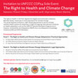 Research paper thumbnail of UNFCCC COP 24 - The Right to Health and Climate Change