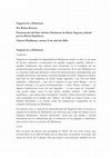 Research paper thumbnail of Romero, W. Presentación Archivo Dickinson Negroni lee a Dickinson