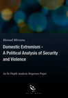 Research paper thumbnail of Domestic Extremism - A Political Analysis of Security and Violence [2012]