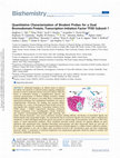 Research paper thumbnail of Quantitative Characterization of Bivalent Probes for a Dual Bromodomain Protein, Transcription Initiation Factor TFIID Subunit 1