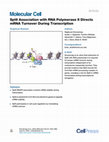 Research paper thumbnail of Spt6 Association with RNA Polymerase II Directs mRNA Turnover During Transcription