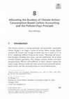 Research paper thumbnail of Allocating the Burdens of Climate Action: Consumption-based Carbon Accounting and the Polluter-pays Principle