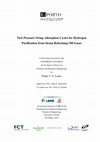 Research paper thumbnail of New pressure swing adsorption cycles for hydrogen purification from steam reforming off-gases