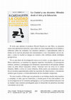 Research paper thumbnail of La Ciudad y sus docentes. Miradas desde el Arte y la Educación