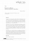 Research paper thumbnail of Rosacroce e Riforma nell'arte dell'oblio di Adam Brux