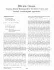 Research paper thumbnail of Review Essay: Teaching Jainism Reimagined for the Survey Course and Beyond: Lived Religions Approaches