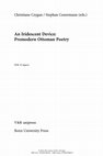 Research paper thumbnail of The Function of Poetry in Sixteenth Century Historiography: A Narratological Approach to the Künh ül-aḫbār by Muṣṭafā ʿĀlī, pp. 89-110,  2018