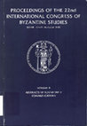 Research paper thumbnail of Faces of Byzantium: Sharing and Cultural Filters in the Arts of the Palaeologan period, Proceedings of the 22nd International Byzantine Congress, Round Table (Sofia, 2011)