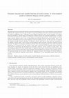 Research paper thumbnail of Dynamic response and transfer function of social systems: A neuro-inspired model of collective human activity patterns