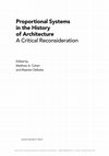 Research paper thumbnail of "Philibert de L’Orme’s Divine Proportions and the Composition of the Premier tome de l’architecture." In Proportional Systems in the History of Architecture A Critical Reconsideration, edited by Matthew Cohen and Maarten Delbeke. Leiden: Leiden University Press, 2018, 397-414