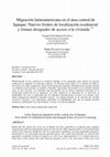 Research paper thumbnail of Migración latinoamericana en el área central de Iquique: Nuevos frentes de localización residencial y formas desiguales de acceso a la vivienda