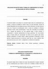 Research paper thumbnail of Oralidade em Martín Fierro. Formas de compreensão da função da oralidade na crítica literária