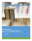 Research paper thumbnail of Fundamentals of Accounting 1_draft